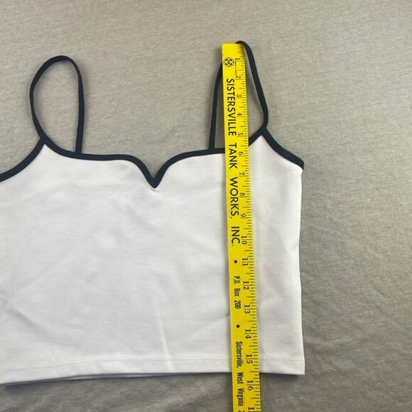 Bundle 2 Abercombie & Fitch A&F Tank Top & Sweater Checkered Black & White S - Picture 8 of 11